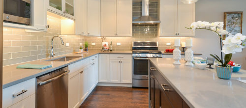Kitchen for Fairview Station Condos in Park Ridge Il