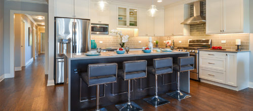 Kitchen & Dining for Fairview Station Condos in Park Ridge Il