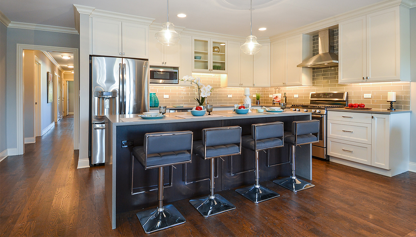 Kitchen & Dining for Fairview Station Condos in Park Ridge Il